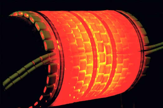 Stress relieving heat treatment process